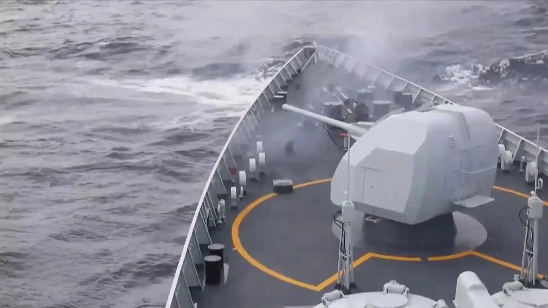 Trung Quốc tập trận tại eo biển Đài Loan